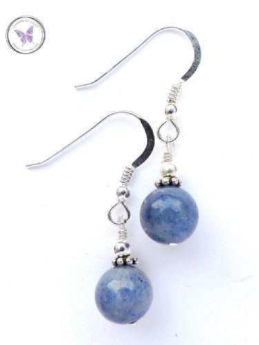 Blue Aventurine Earrings